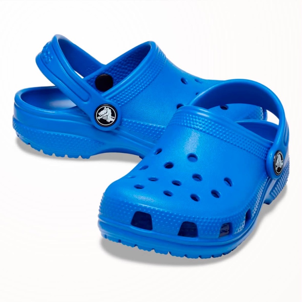 Size C8 Toddler Classic Clog - Blue Bolt
